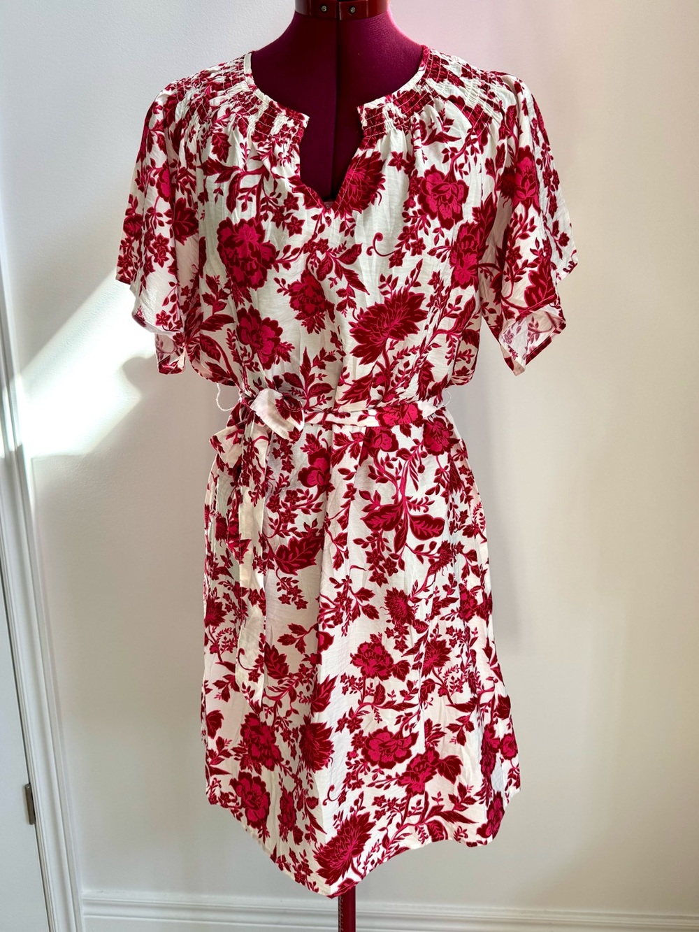 NWT Fransa Floral Print Summer Dress Size XS